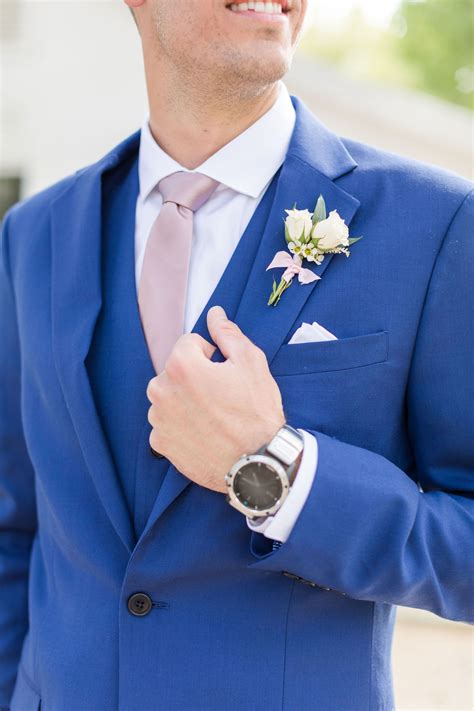 navy men's suits in wedding.